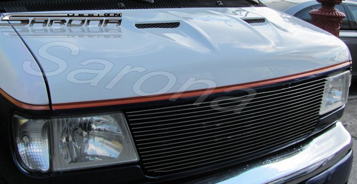 Custom Ford Econoline Van Hood  All Styles (1995 - 2007) - $980.00 (Manufacturer Sarona, Part #FD-011-HD)